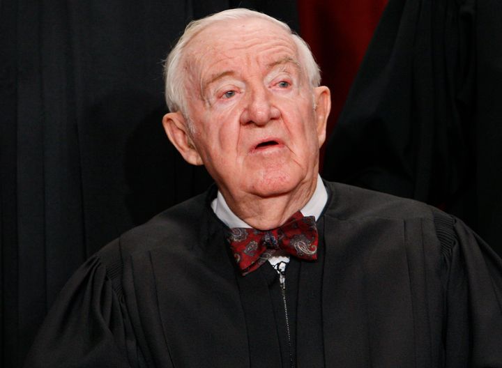Justice John Stevens served on the Supreme Court from 1975 to 2010.