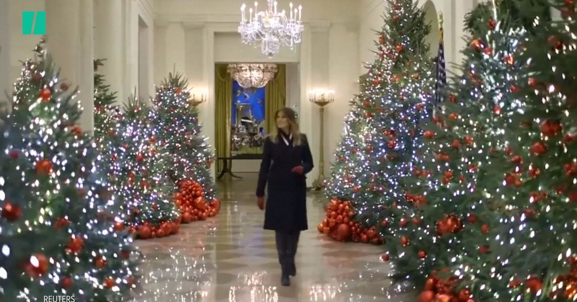 Melania Trump’s Christmas Decorations | HuffPost