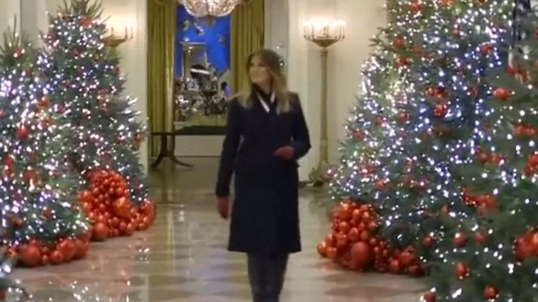 Melania Trump Reveals WH Christmas Decorations | HuffPost Videos