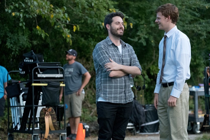 Of the "Boy Erased" film, Garrard Conley (right, with Lucas Hedges) says, "It felt like a good experience. I know most people don’t have that experience when their book is adapted".