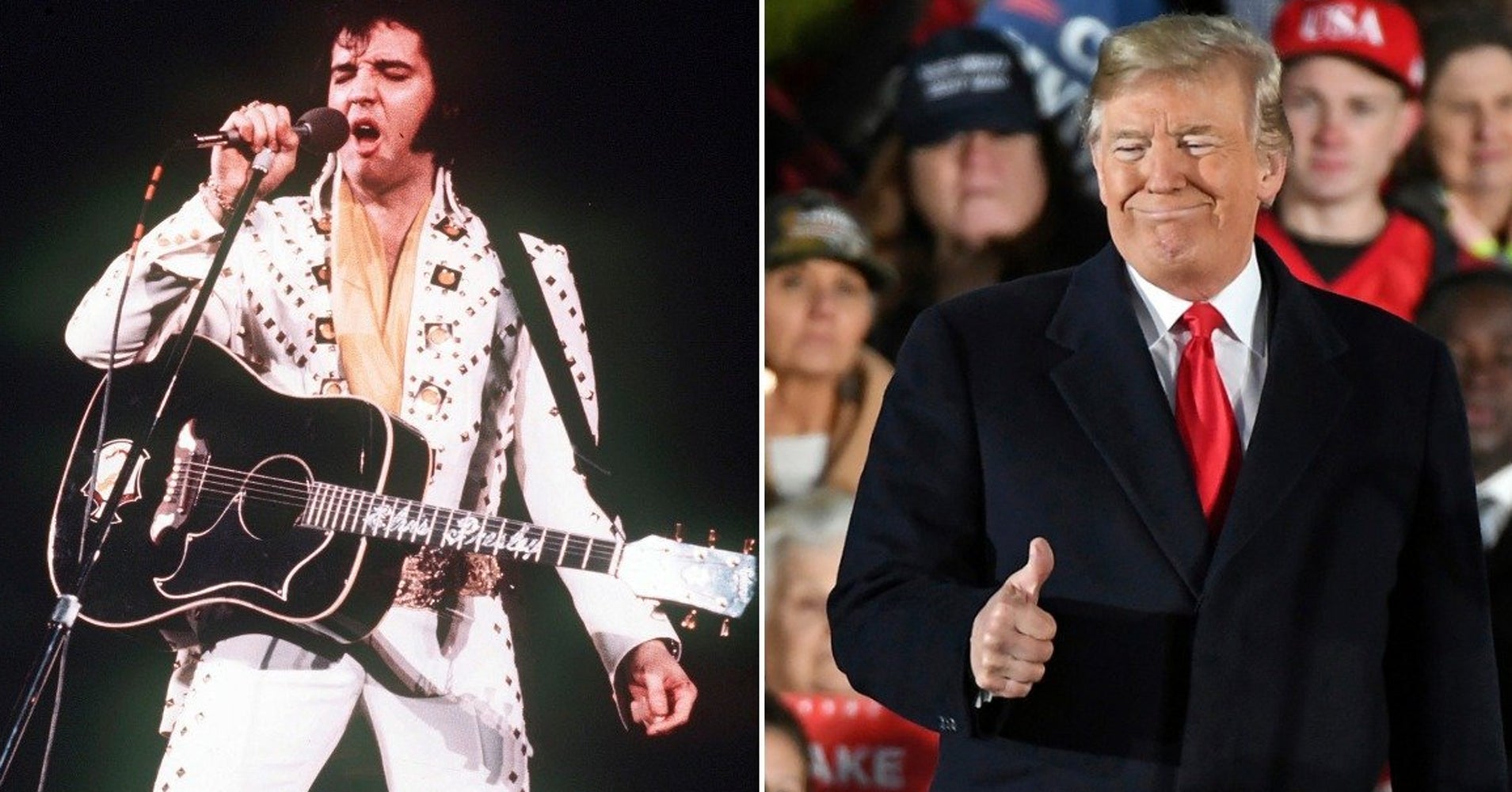 Trump Says He Looks Like Elvis And Twitter Users Get All Shook Up ...