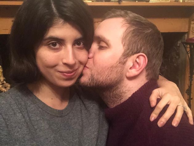 Matthew Hedges and wife Daniela Tejada have been reunited 