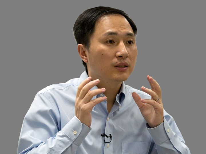 He Jiankui, the scientist who claims he altered the genes of two embryos to make them more resistant to HIV before transferring them into a woman. 