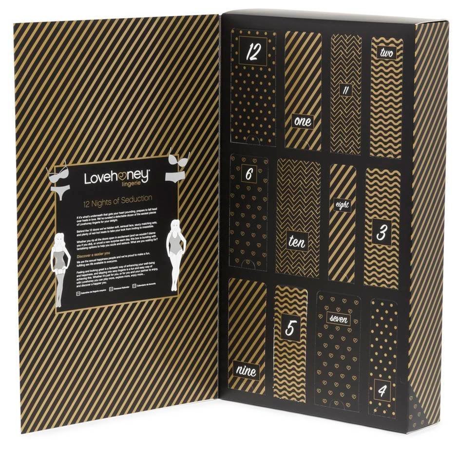 18 weird and wonderful advent calendars for grown ups harry and david 12 days of christmas tower