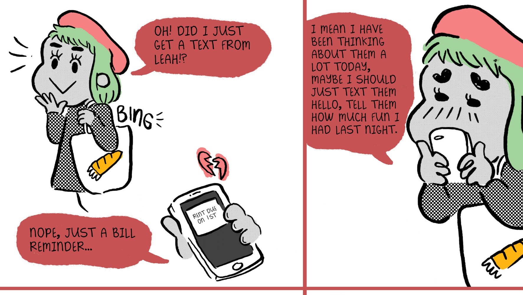 This Comic Perfectly Captures How Nerve-Racking It Is To Text Your ...