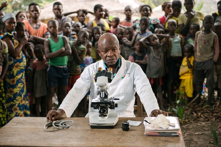 Dr. Victor Kande, principal investigator for the new sleeping sickness drug trials.