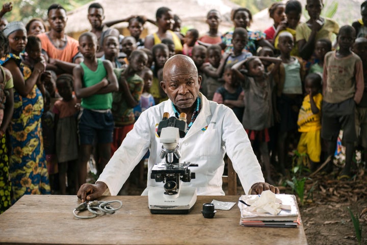 Dr. Victor Kande, principal investigator for the new sleeping sickness drug trials. 