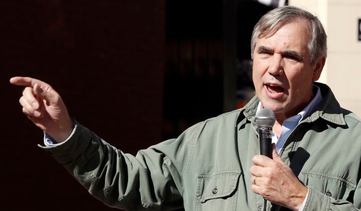 Sen. Jeff Merkley (D-Ore.) says, “It’s outrageous that we pay far more than the Canadians or the Europeans when we’ve already been the source of research funding for these medications.”