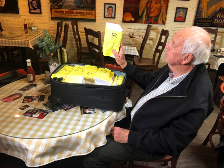 Bob Wilson personally prepared the 1,085 checks and traveled to Chico to deliver them himself.