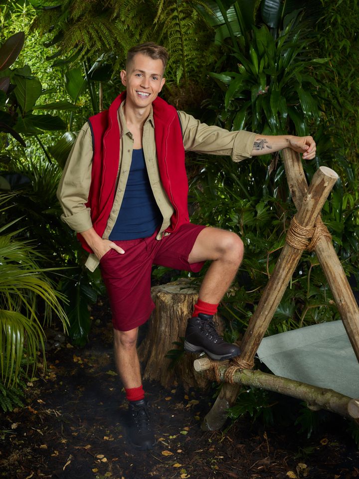 James before entering the jungle earlier this month