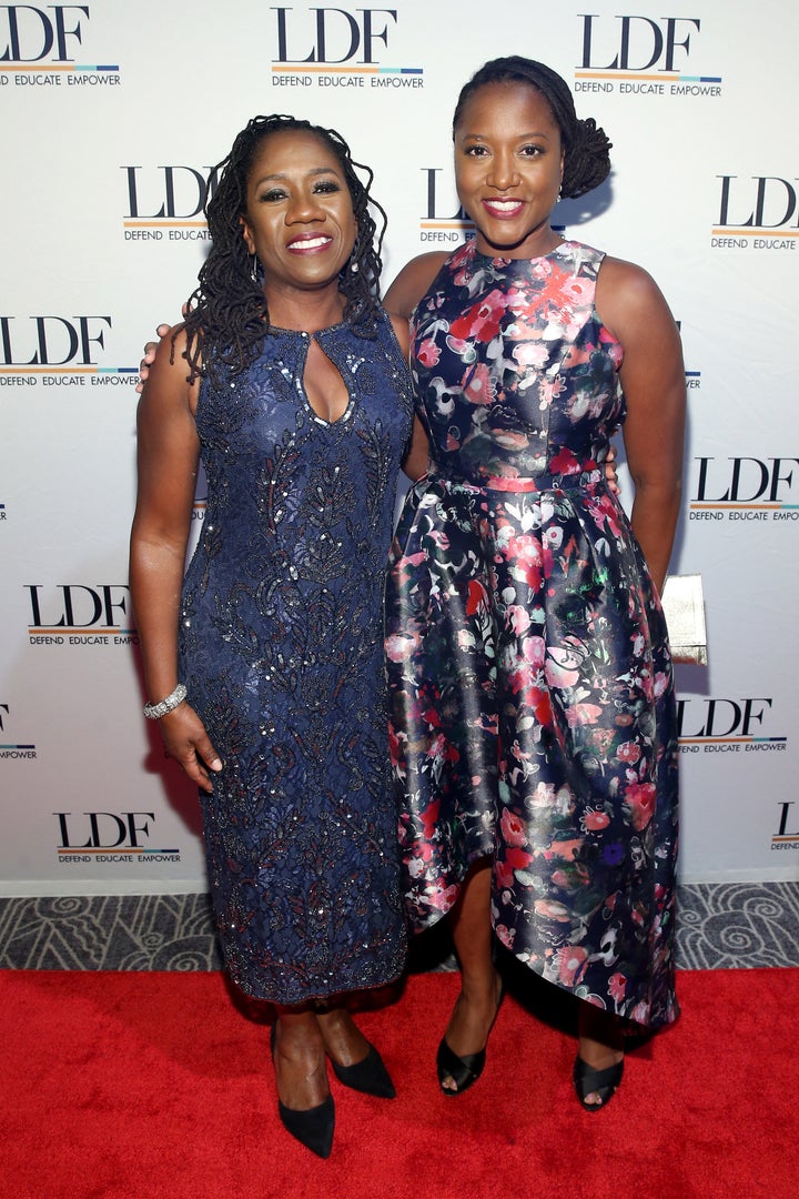 Ifill and Nelson at the 2018 NAACP LDF Equal Justice Awards Dinner, Nov. 1 in New York. Under their leadership, the