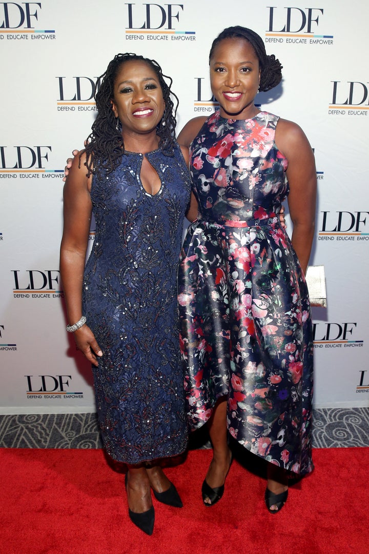 Ifill and Nelson at the 2018 NAACP LDF Equal Justice Awards Dinner, Nov. 1 in New York. Under their leadership, the group has been a staunch opponent of the Trump administration.