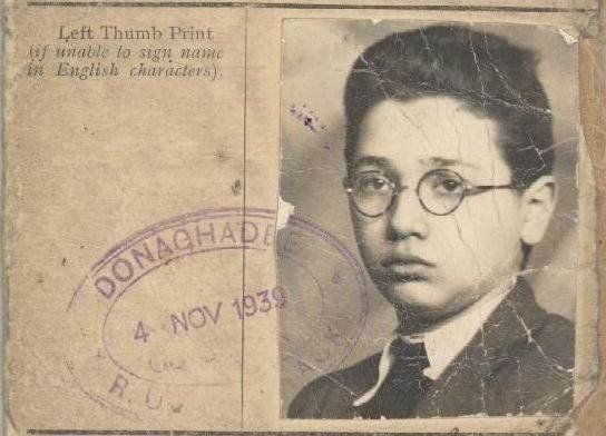 Walter Kammerling was sent to England on board the Kindertransport in December 1938