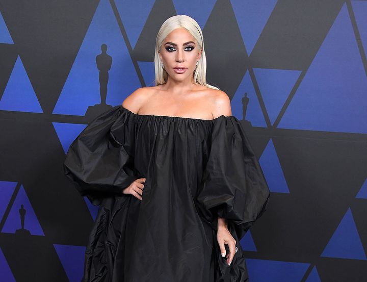 Lady Gaga arrives at the Governors Awards on Nov.18 in Hollywood. 