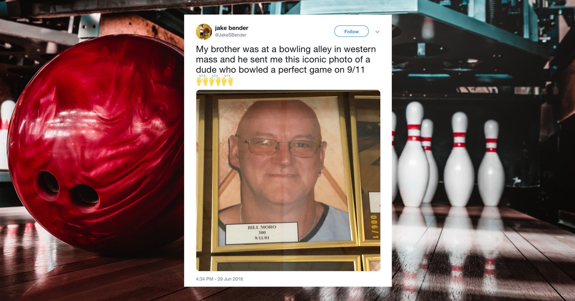 The Man Who Bowled A Perfect Game On 9/11 HuffPost