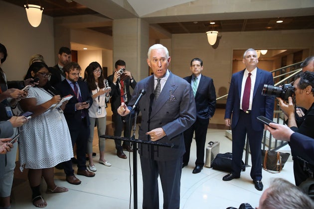 Trumps Ex-Berater Roger Stone.