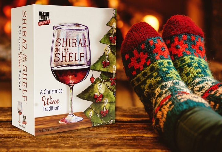 Comedian and mom Dena Blizzard created "Shiraz on the Shelf."