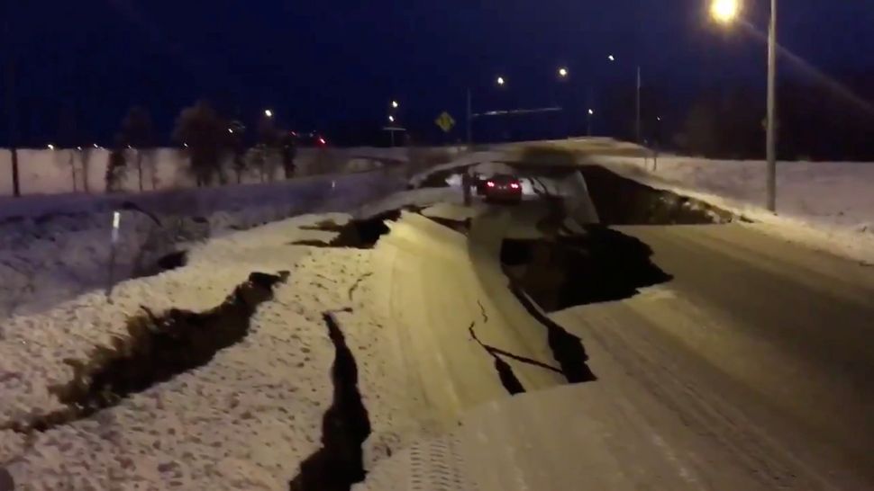 Photos Show Anchorage, Alaska, After Back-to-back Earthquakes 