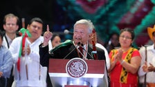 Mexico Swears In First Leftist President In 70 Years