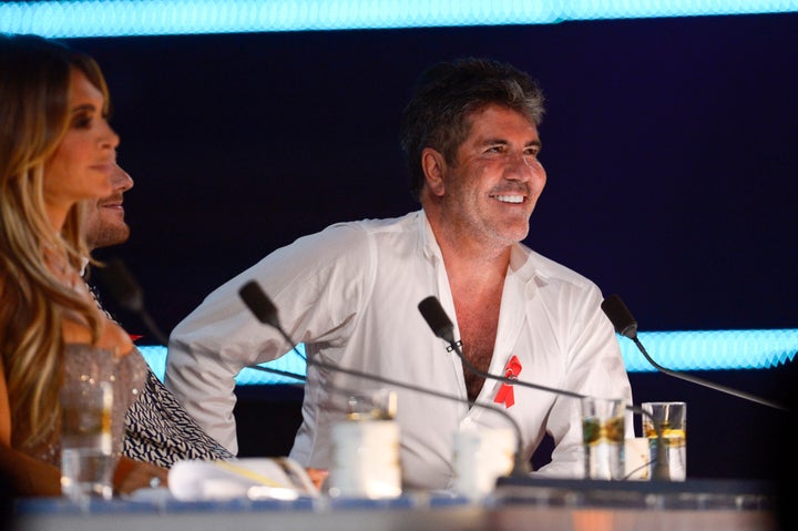 Simon Cowell on last night's 'X Factor'