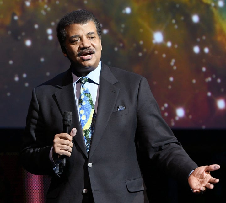 Astrophysicist Neil deGrasse Tyson speaks onstage during the Onward18 Conference on Oct. 23, 2018, in New York.