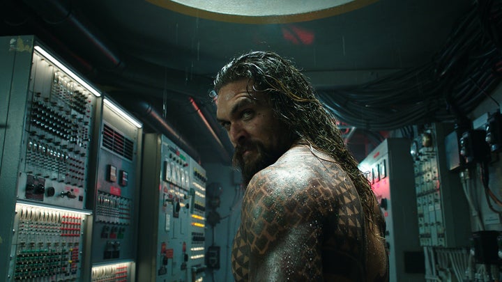 Aquaman knows you're looking at his pants.