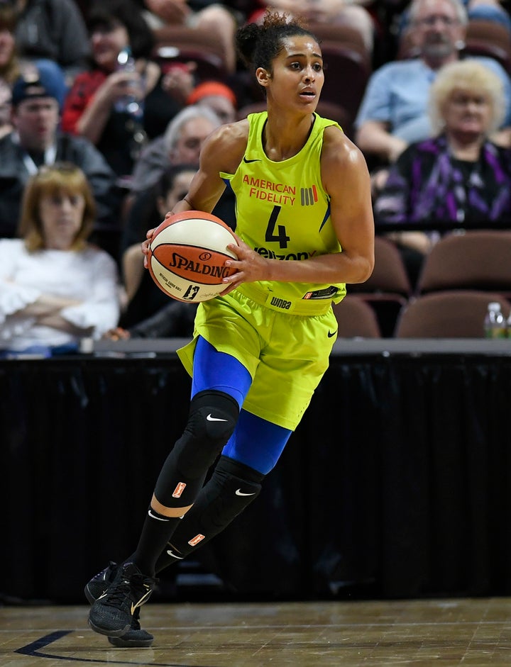 Skylar Diggins-Smith has argued the WNBA should increase the salaries paid to its players.