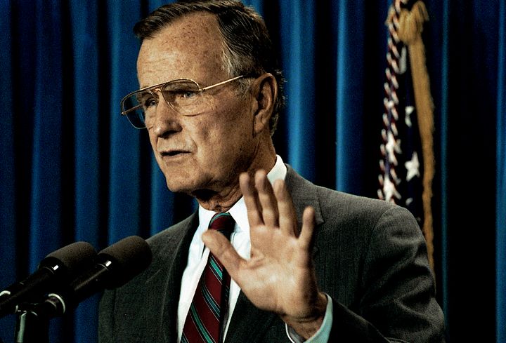 President George H.W. Bush insisted on a delay in loan guarantees to Israel until after a multilateral peace summit in Madrid, Spain, in October 1991.