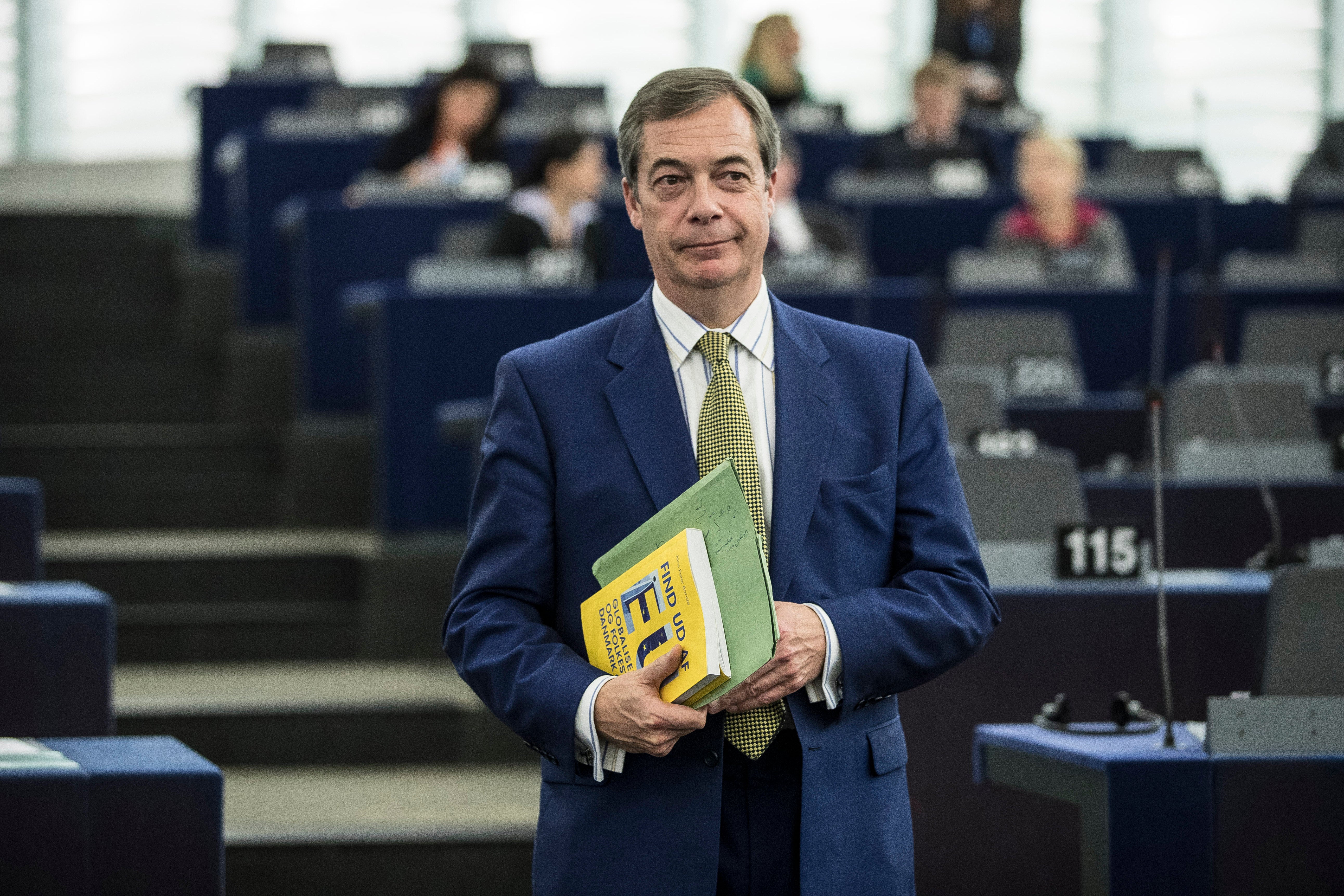 ASSOCIATED PRESS Nigel Farage