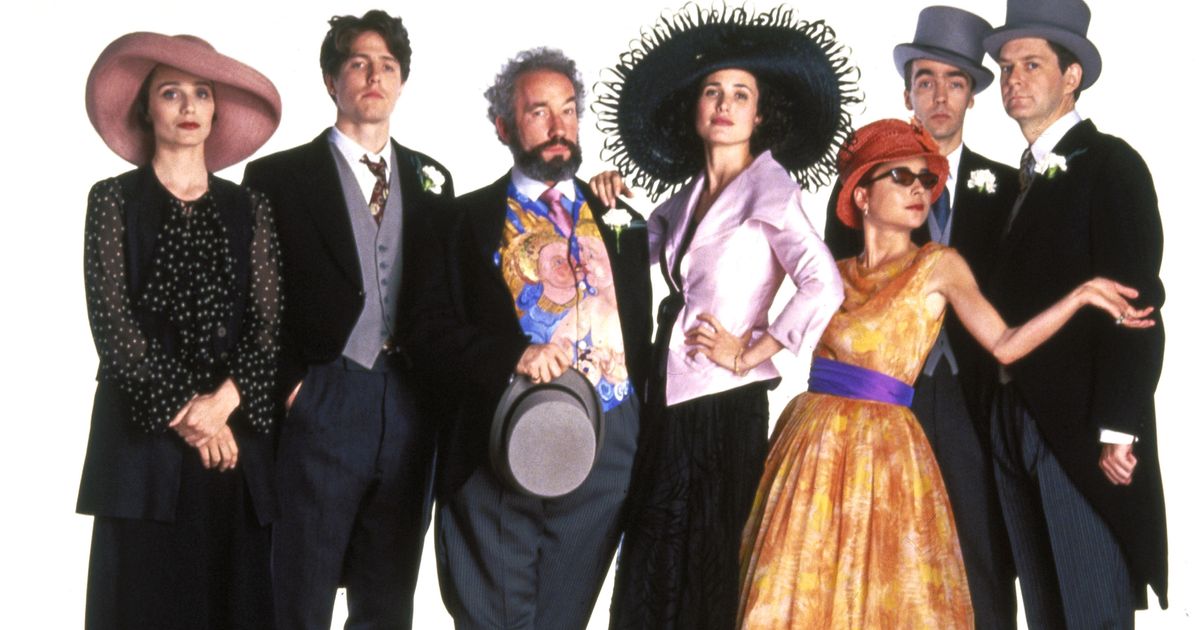 Свадеб и одни похороны. Четыре свадьбы и одни похороны. Four Weddings and a Funeral 1994. Четыре свадьбы и одни похороны фильм 1994. Энди МАКДАУЭЛЛ 4 свадьбы и одни похороны.