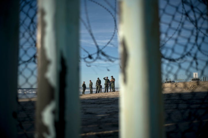 U.S. Border Patrol agents on Dec. 2, 2018.