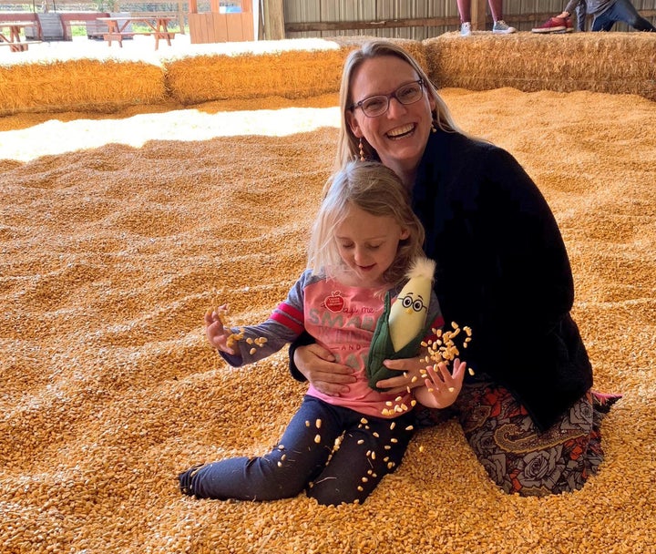 Anastasia Bodnar and her daughter, Rose.