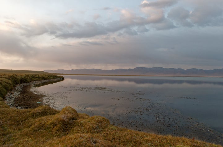 Song Kol in Kyrgyzstan. This summer, herders were persuaded to move their animals from overgrazed village grasslands to the pastures around the alpine lake, in hopes of revitalizing the grasslands as well as the country’s faded nomadic traditions.