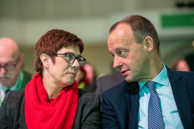 AKK und Merz: Morgen zählt's.