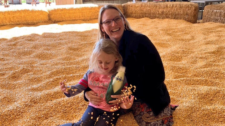 Anastasia Bodnar and her daughter, Rose.