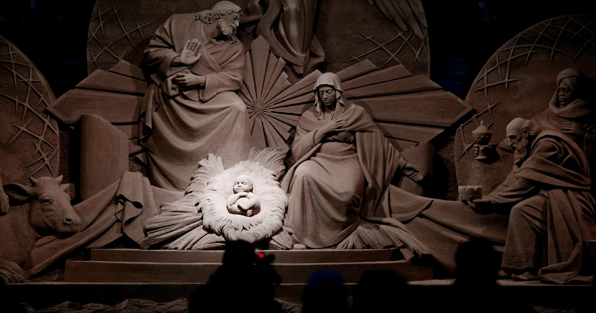 Nativity Scene At Vatican's St. Peter's Square Was Sculpted Out Of Sand