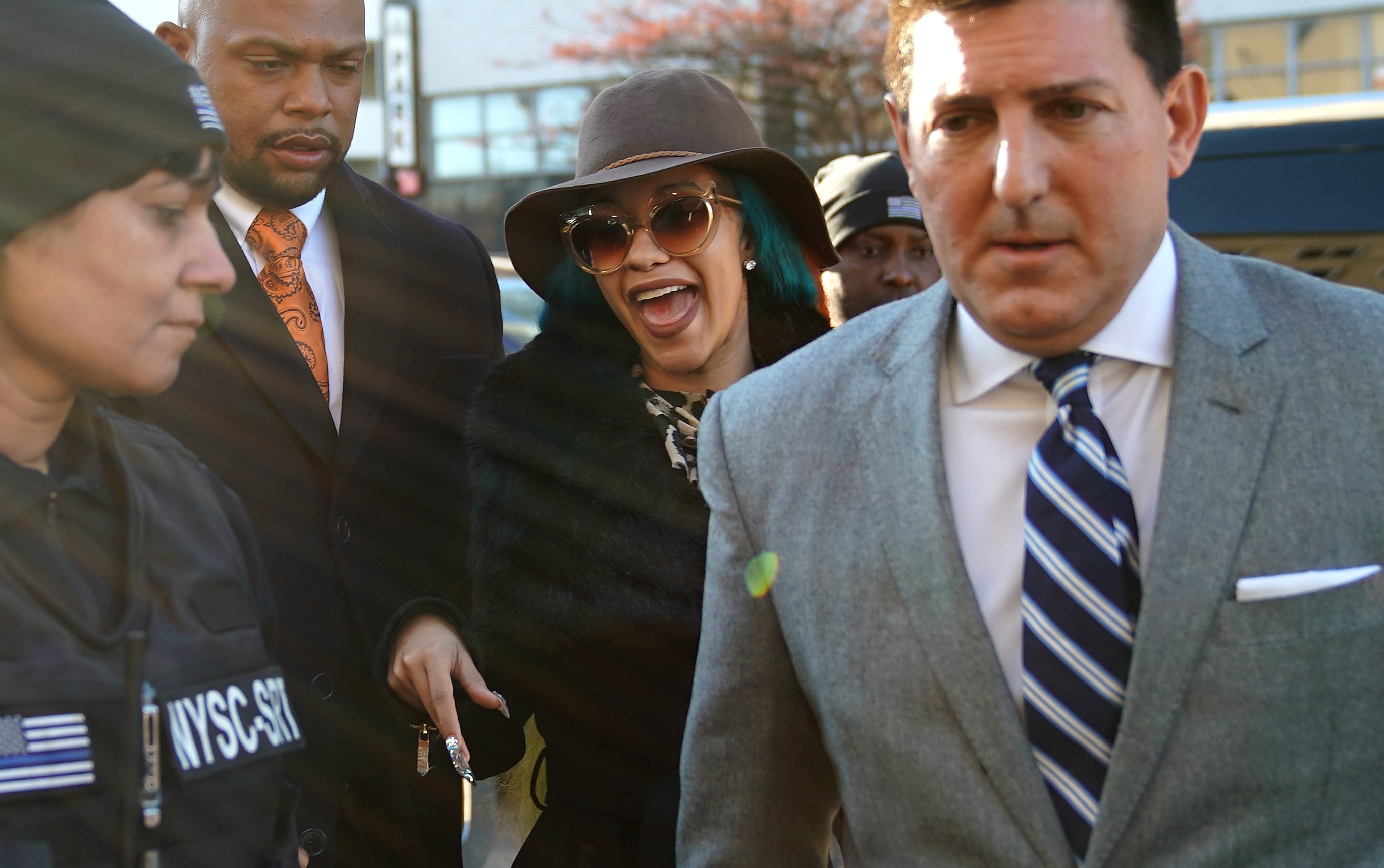 Cardi B Learned She Was Nominated For Grammys While Leaving Court ...