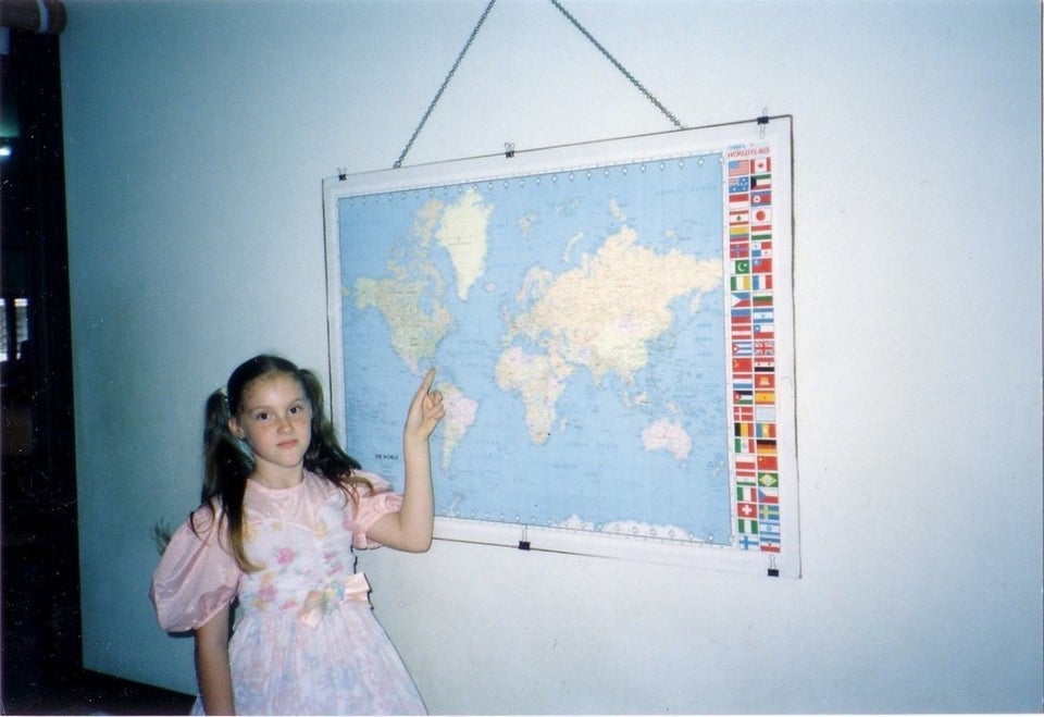 Edwards 1989 in Thailand – so wurde sie zu Hause unterrichtet.