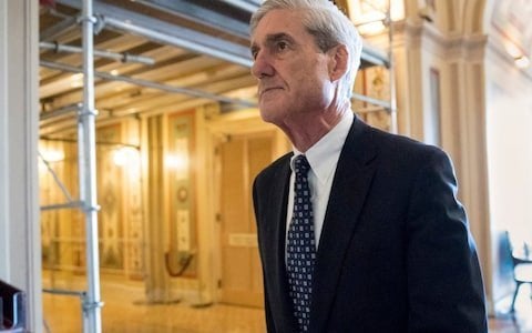 Special counsel Robert Mueller leaving after a meeting last year on Capitol Hill in Washington. (Photo: J. Scott Applewhite/AP)