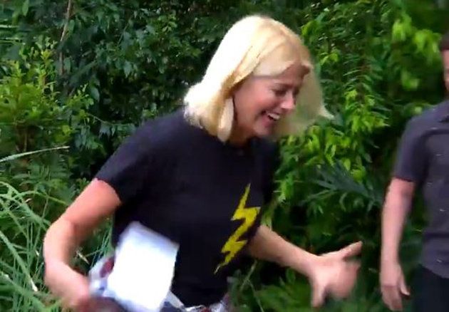 Holly Willoughby had another extreme reaction during the 'I'm A Celebrity' final