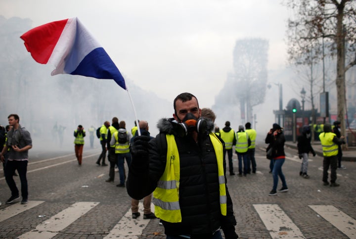 The protests were initially sparked by planned fuel tax increases but have morphed into a wider rebellion against the French government.