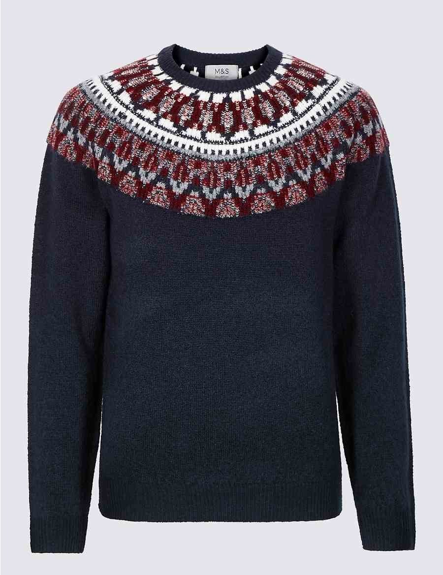 m&s mens xmas jumpers