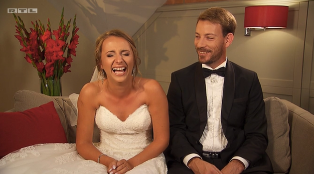 Anna und Gerald können über sich selbst lachen.