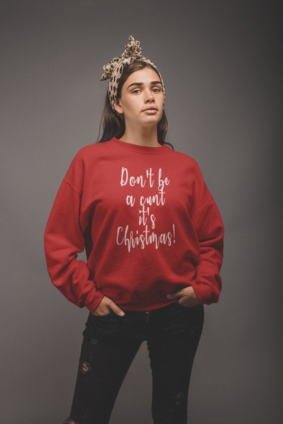 ugly inappropriate christmas sweaters