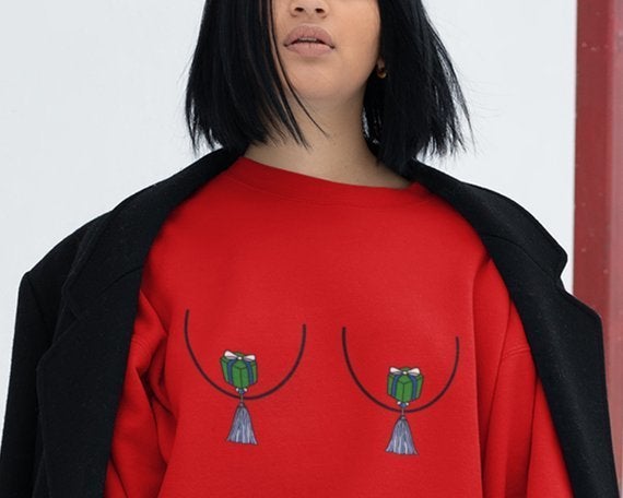 Nsfw on sale christmas sweaters