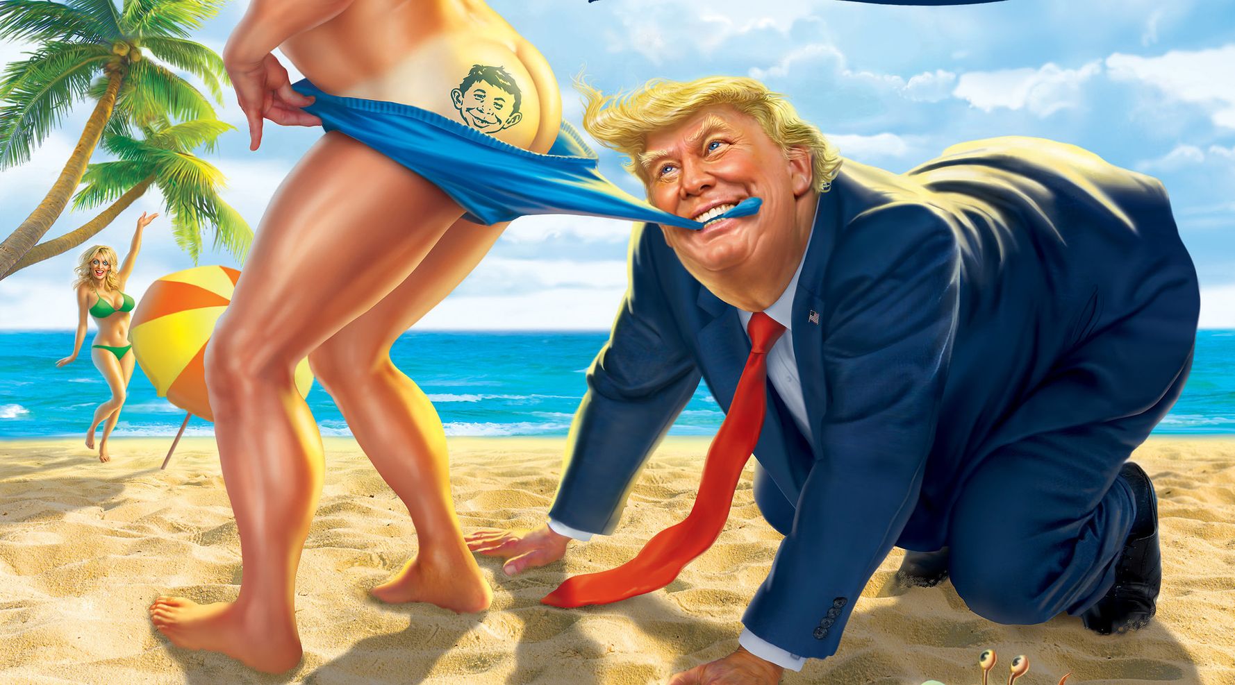 Mad Magazine Goes For Madly Hilarious In New Book Bashing Trump Era.