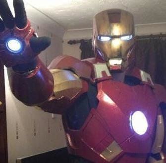 Teen Builds Life-Size Iron Man Suit