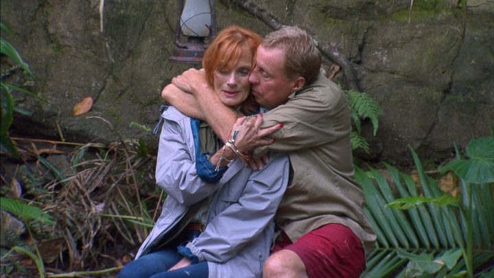 Harry and Sandra in the jungle