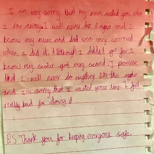 apology old 6 letter year 8 Old's Adorable The To Apology Police Letter Year After