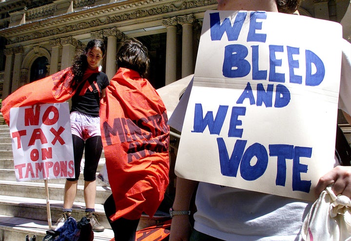 Periods should be sustainable, affordable and equitable for all menstruators. Advocates in the U.S. have <a href="https://www.nytimes.com/2018/07/22/health/tampon-tax-periods-menstruation-nyt.html" target="_blank" role="link" class=" js-entry-link cet-external-link" data-vars-item-name="recently pushed" data-vars-item-type="text" data-vars-unit-name="5c0e88a6e4b06484c9fce988" data-vars-unit-type="buzz_body" data-vars-target-content-id="https://www.nytimes.com/2018/07/22/health/tampon-tax-periods-menstruation-nyt.html" data-vars-target-content-type="url" data-vars-type="web_external_link" data-vars-subunit-name="article_body" data-vars-subunit-type="component" data-vars-position-in-subunit="41">recently pushed</a> for improved access to menstrual products in correctional facilities, shelters and schools, and for the abolishment of sales tax on menstrual products.
